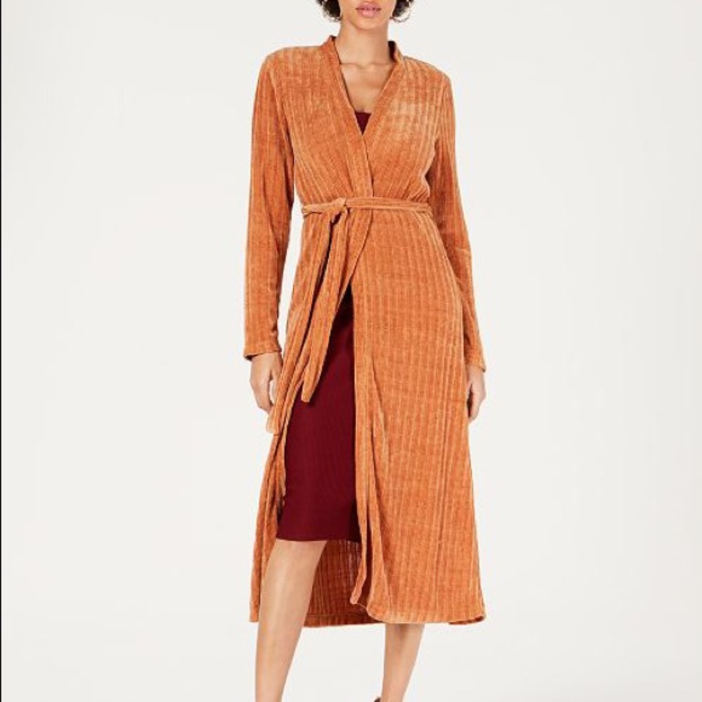 T.D.C. Topson Chenille Duster Cardigan